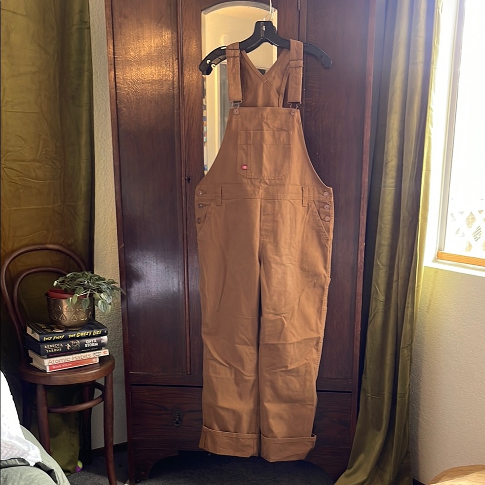 Women’s Dickies Tan Overalls